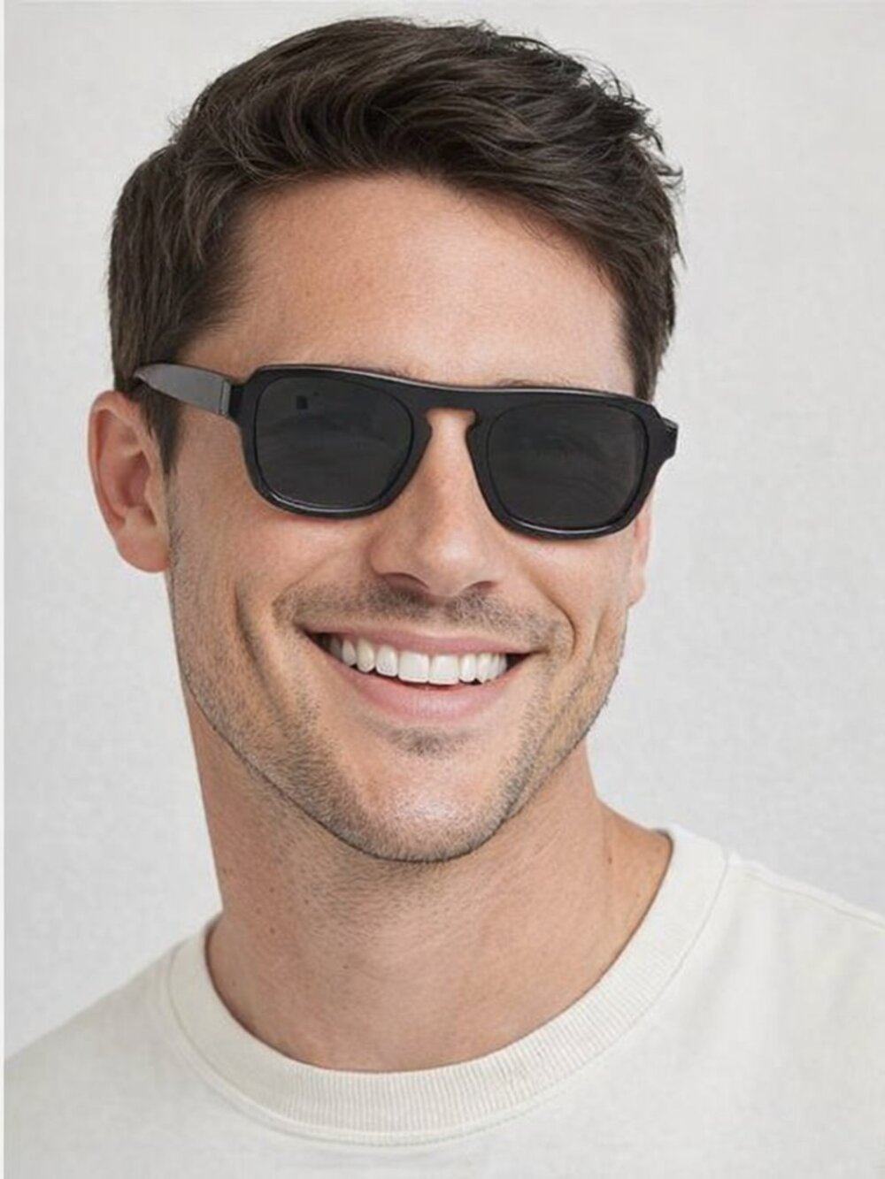 Tortoise & Black Sunglasses Duo – NWT, Slim‑Fit Frames